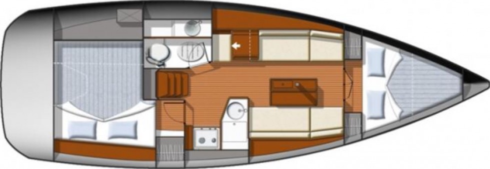 Sun Odyssey 33i - Yacht Charter Sailica