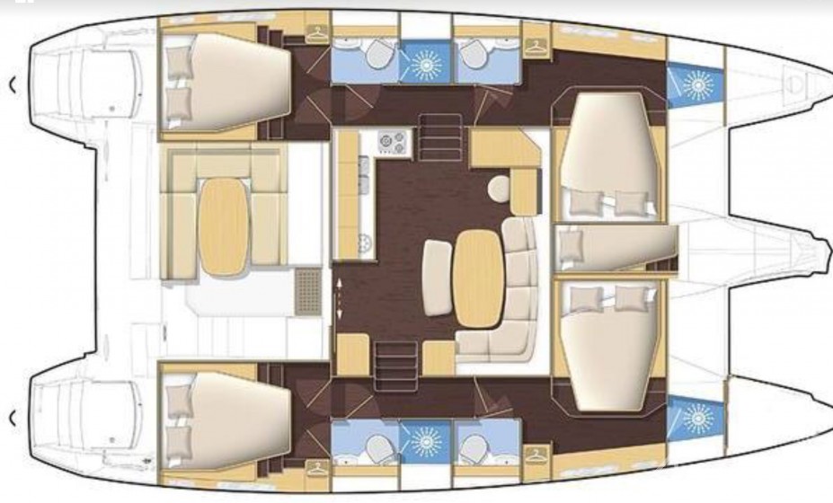 Lagoon 421 - Yacht Charter Sailica
