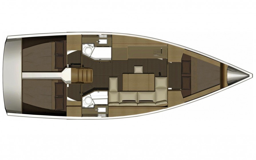 Dufour 382 GL - Yacht Charter Sailica