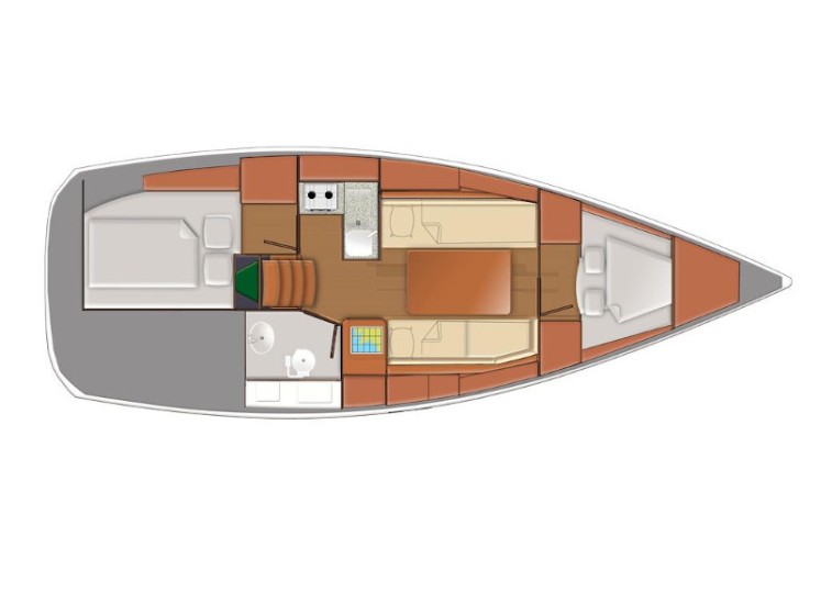 Sun Odyssey 319 - Yacht Charter Sailica