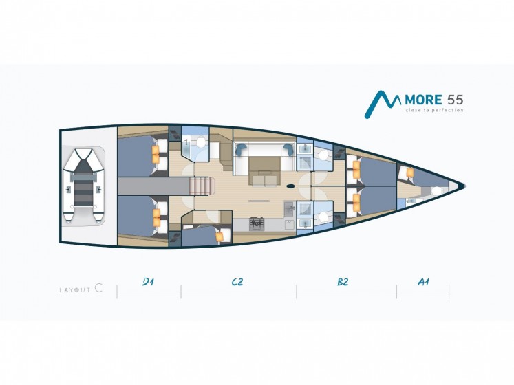 More 55 - Yacht Charter Sailica