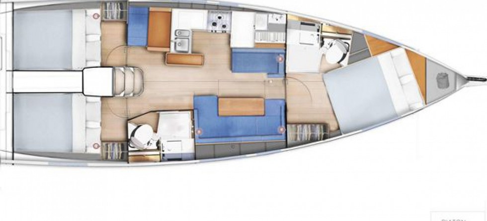 Sun Odyssey 410 - Yacht Charter Sailica