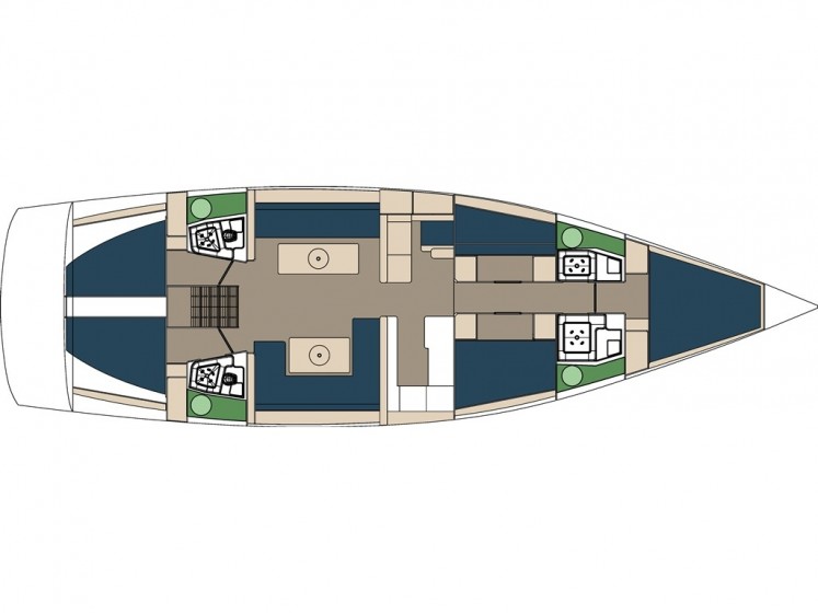 D&D Kufner 54 - Yacht Charter Sailica
