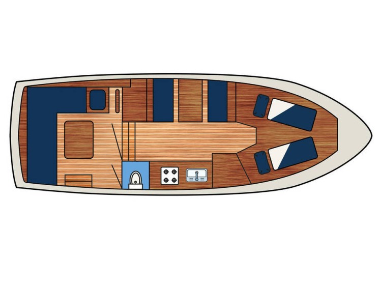 Pedro 800 - Yacht Charter Sailica