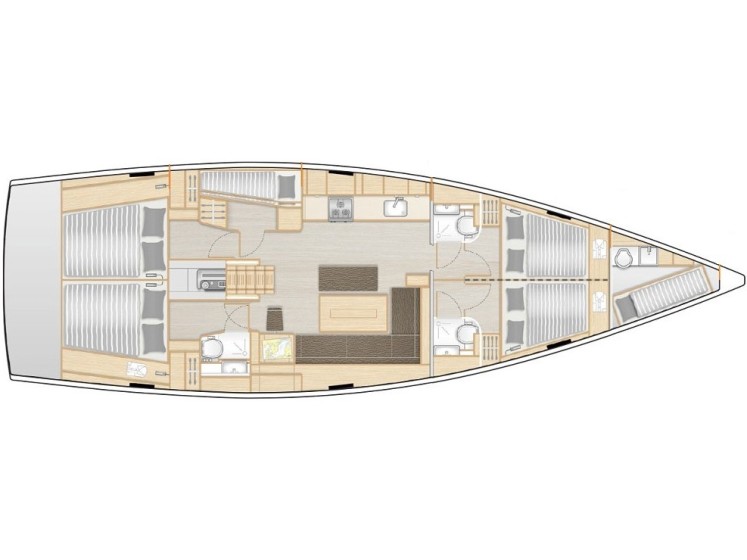 Hanse 508 - Yacht Charter Sailica