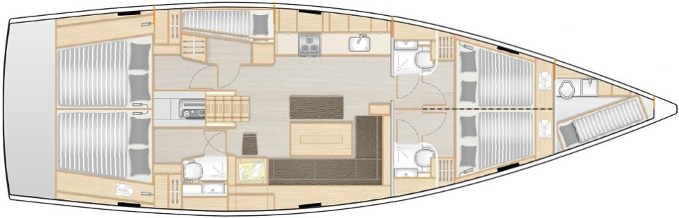 Hanse 508 - Yacht Charter Sailica