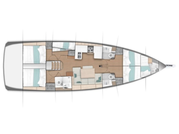 Sun Odyssey 490 - Yacht Charter Sailica