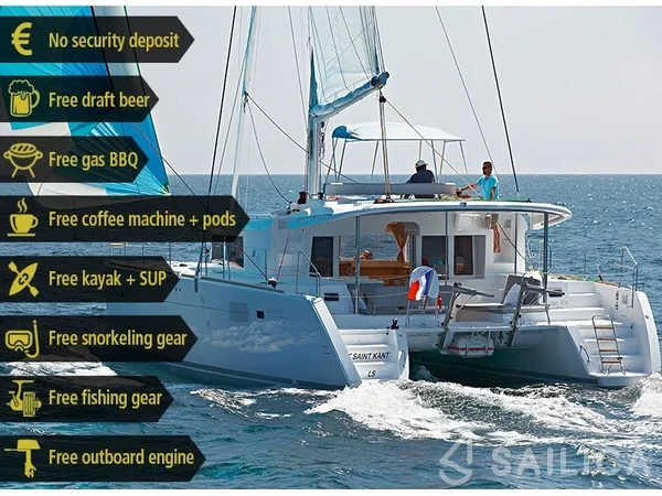 Lagoon 450  Flybridge - Yacht Charter Sailica