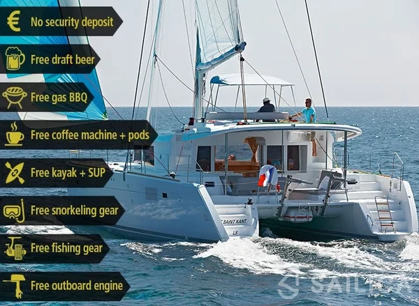 Lagoon 450  Flybridge - Yacht Charter Sailica