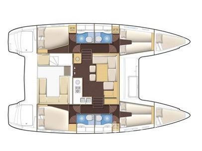 Lagoon 400 S2 - Yacht Charter Sailica