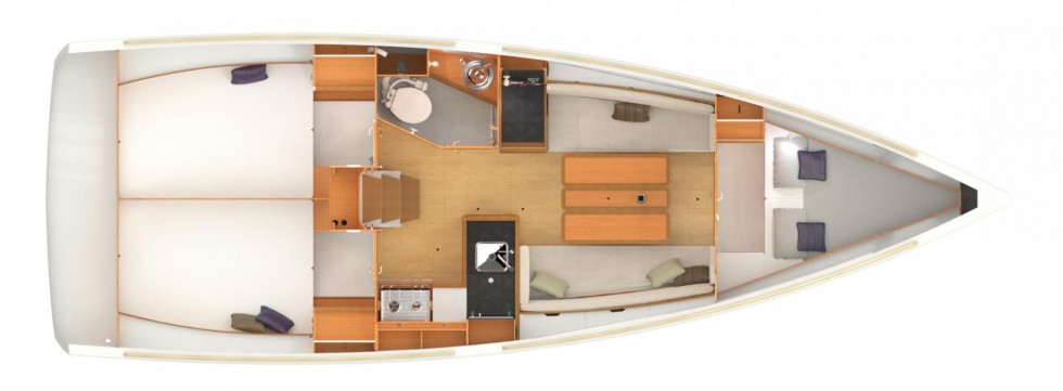 Sun Odyssey 349 - Yacht Charter Sailica