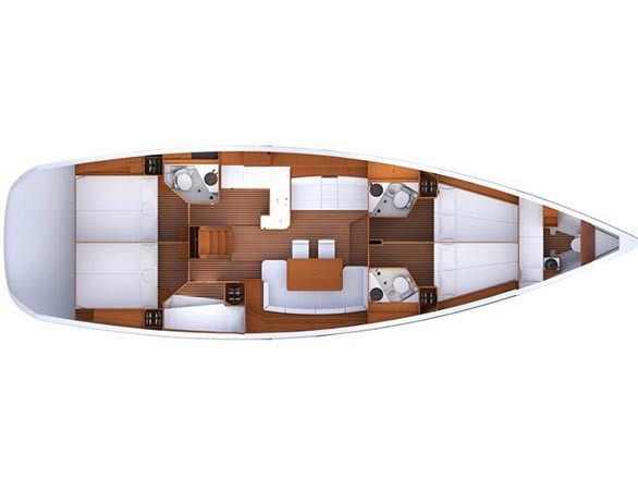 Jeanneau 53 - Yacht Charter Sailica