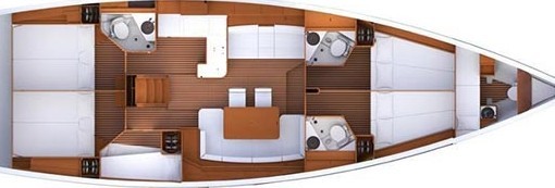 Jeanneau 53 - Yacht Charter Sailica