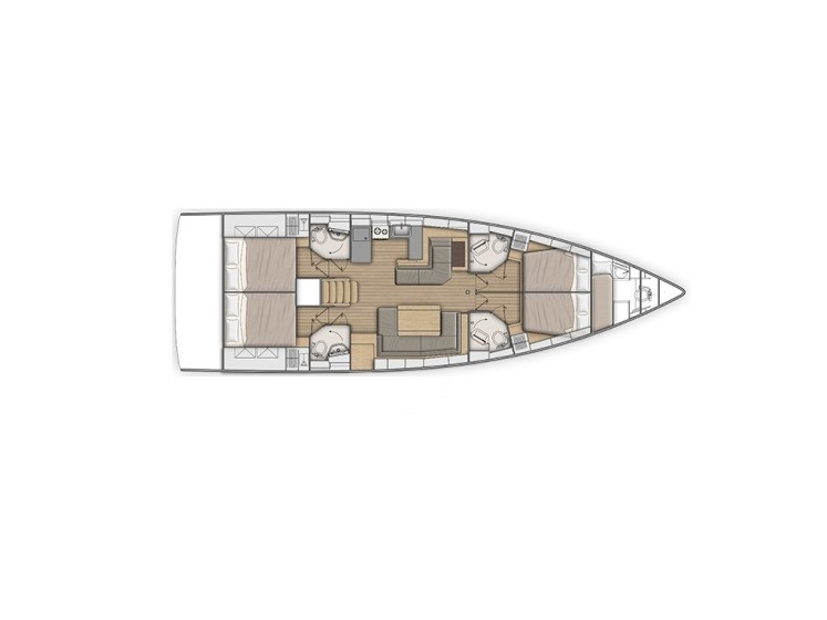 Oceanis 51.1 - Yacht Charter Sailica