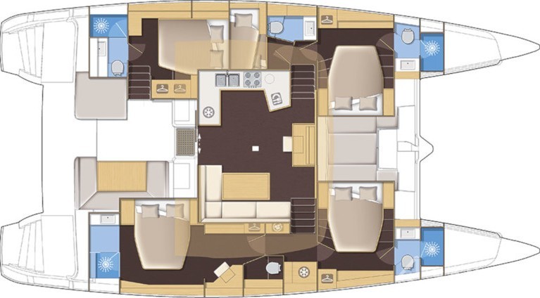 Lagoon 52 - Yacht Charter Sailica