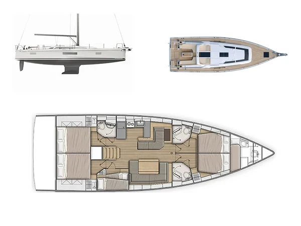 Oceanis 51.1 - Yacht Charter Sailica