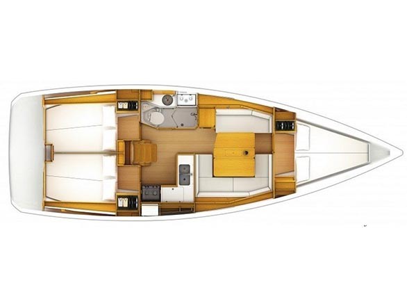 Sun Odyssey 389 - Yacht Charter Sailica