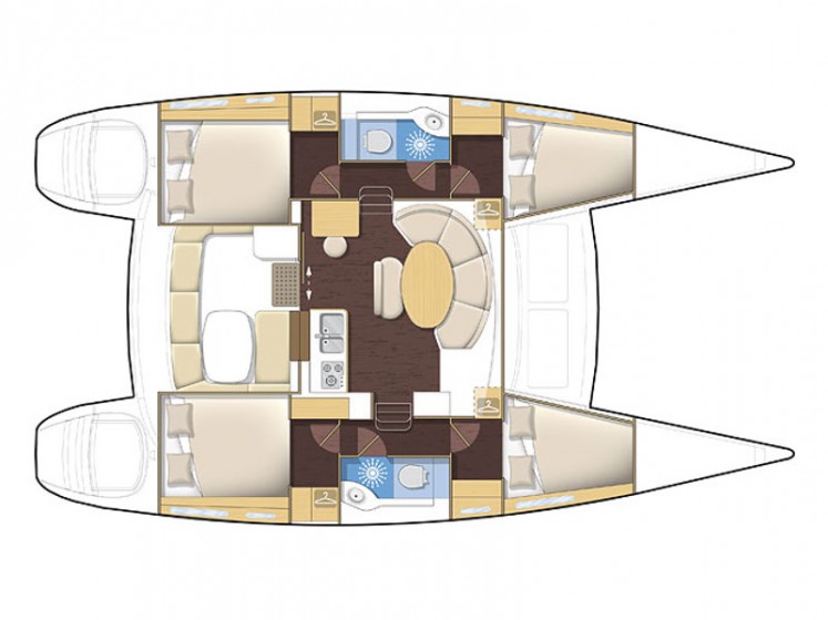 Lagoon 380 S2 - Yacht Charter Sailica