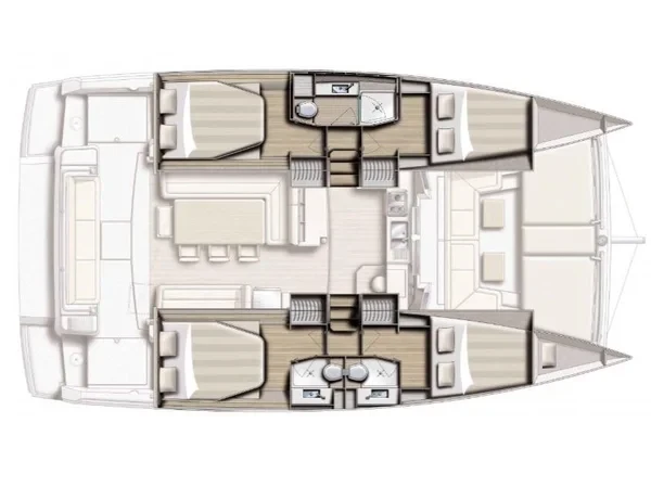 Bali 4.1 - Yacht Charter Sailica