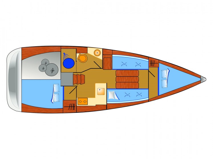 Sun Odyssey 349 - Yacht Charter Sailica