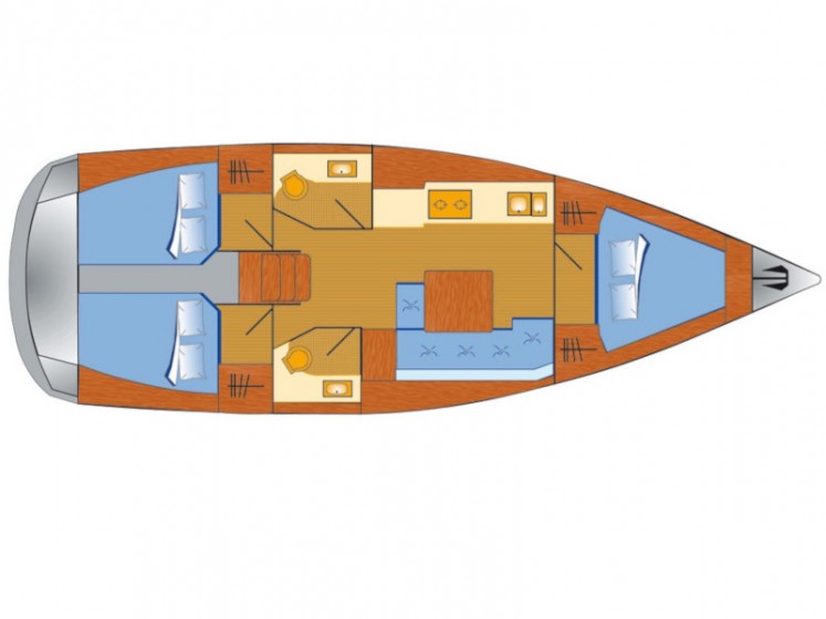 Dufour 382 GL - Yacht Charter Sailica