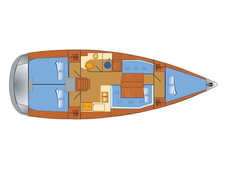 Sun Odyssey 389 - Yacht Charter Sailica