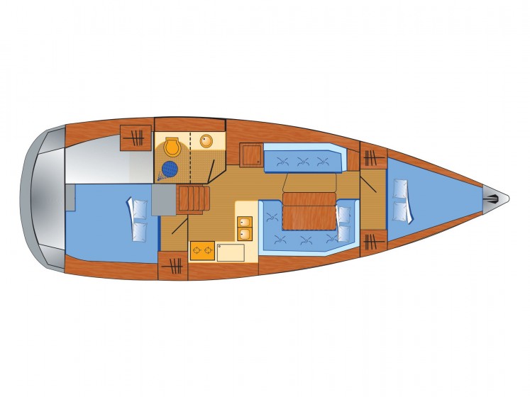 Sun Odyssey 389 - Yacht Charter Sailica