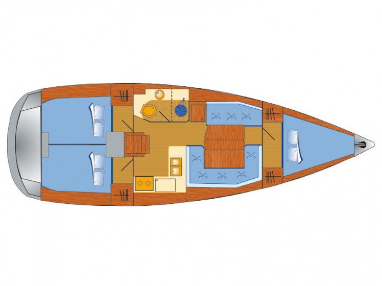 Sun Odyssey 389 - Yacht Charter Sailica