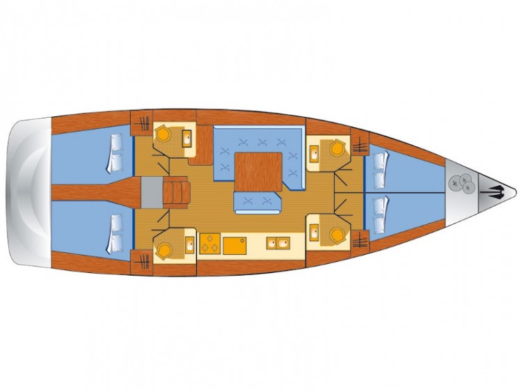 Sun Odyssey 479 - Yacht Charter Sailica