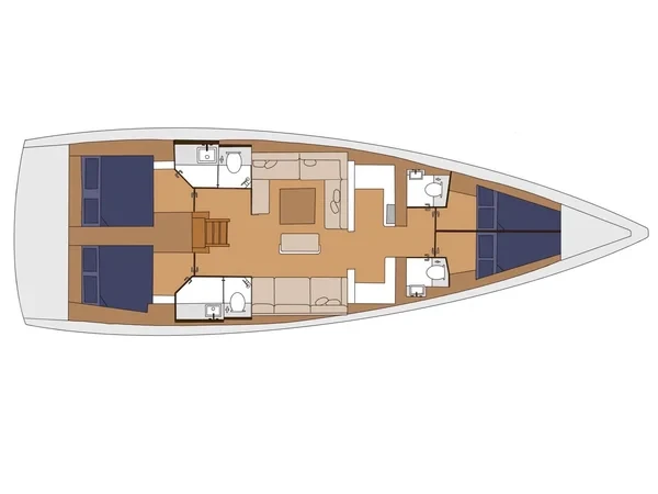 Dufour 520 GL - Yacht Charter Sailica