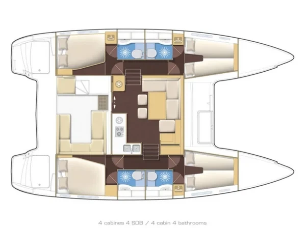 Lagoon 400 S2 - Yacht Charter Sailica