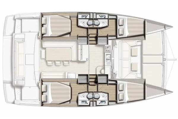 Bali 4.1 - Yacht Charter Sailica