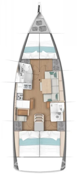 Sun Odyssey 440 - Yacht Charter Sailica