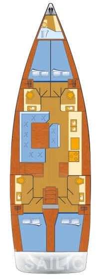 Sun Odyssey 519 - Yacht Charter Sailica