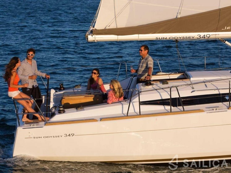 Sun Odyssey 349 - Yacht Charter Sailica
