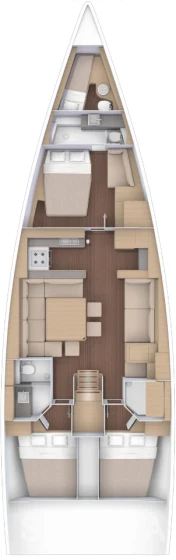 Dufour 56 Exclusive - Yacht Charter Sailica