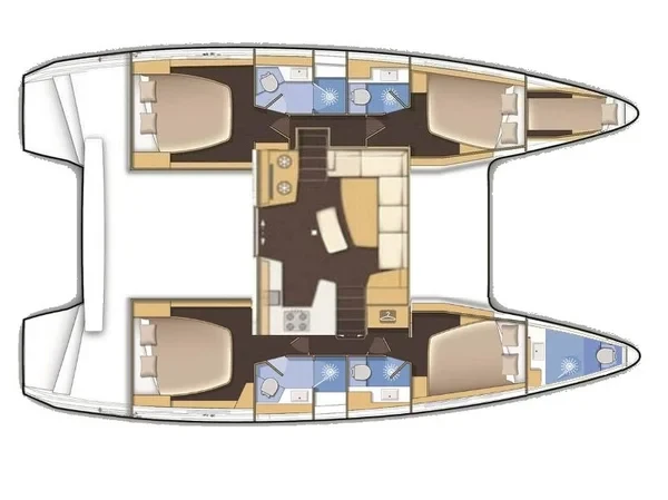 Lagoon 42 - Yacht Charter Sailica