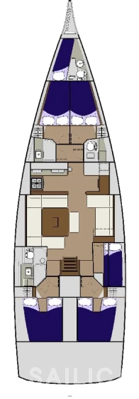 Dufour 56 Exclusive - Yacht Charter Sailica