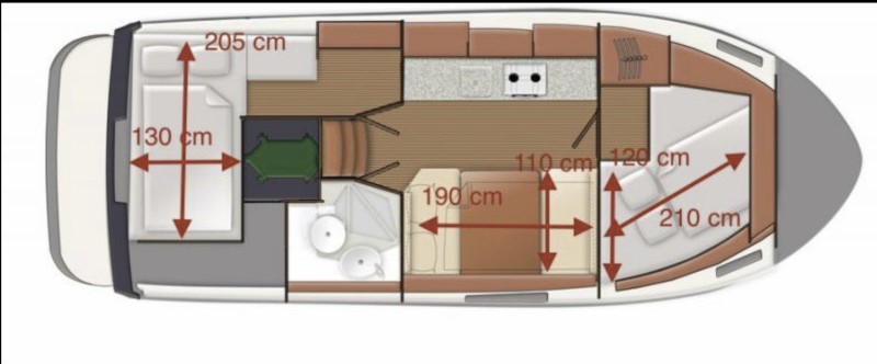 Delphia Escape 800 - Yacht Charter Sailica