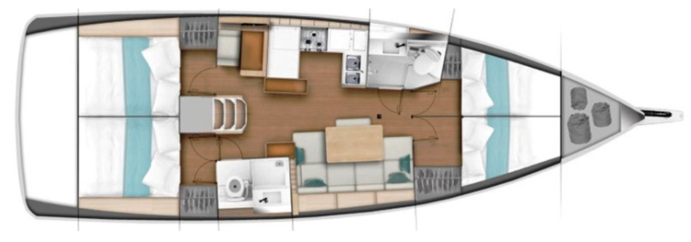 Sun Odyssey 440 - Yacht Charter Sailica
