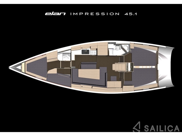 Elan Impression 45.1 - Yacht Charter Sailica
