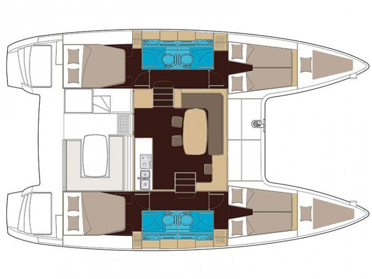 Lagoon 400 S2 - Yacht Charter Sailica