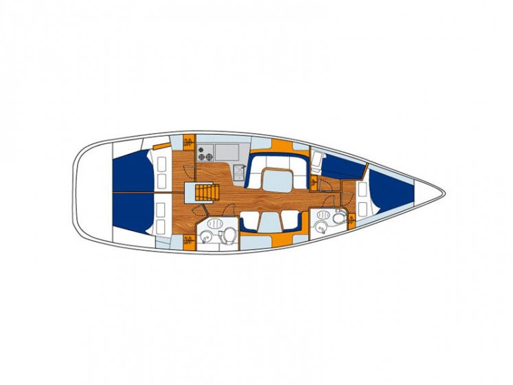 Sun Odyssey 43  - Yacht Charter Sailica