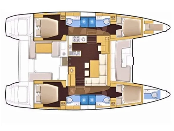 Lagoon 450  Flybridge - Yacht Charter Sailica