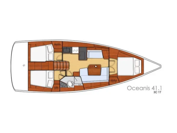 Oceanis 41.1 - Yacht Charter Sailica