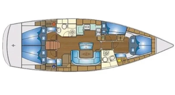 Bavaria 46 Cruiser - Yacht Charter Sailica
