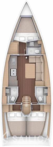 Dufour 390 Grand Large - Yacht Charter Sailica