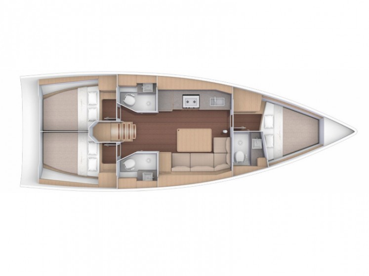 Dufour 390 - Yacht Charter Sailica