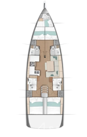 Sun Odyssey 490 - Yacht Charter Sailica