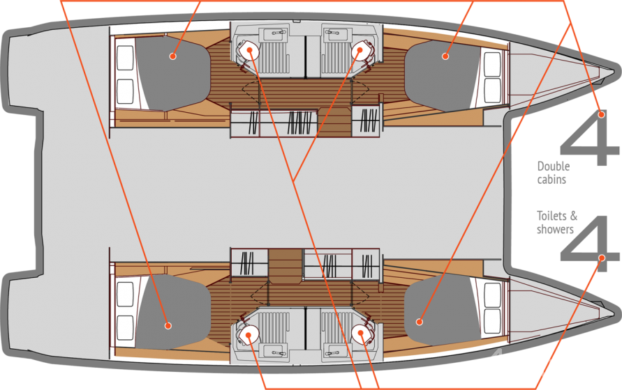 Astréa 42 - Yacht Charter Sailica